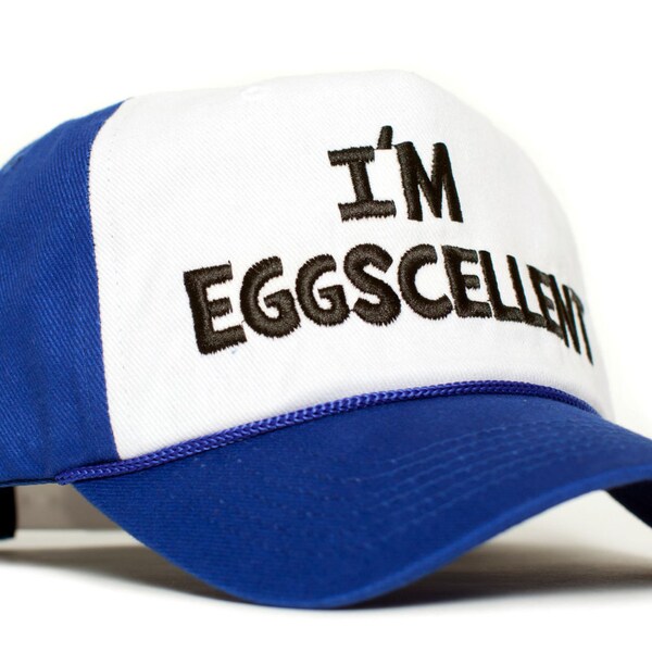 I’m Eggscellent Hat - Etsy