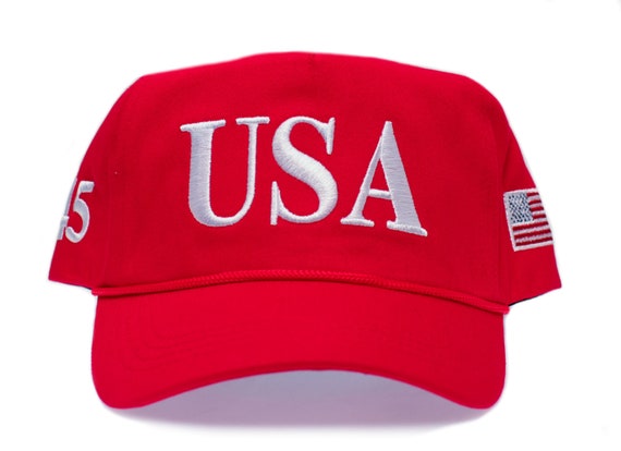 Casquette de fête Make America Great Again rouge pour garçons et