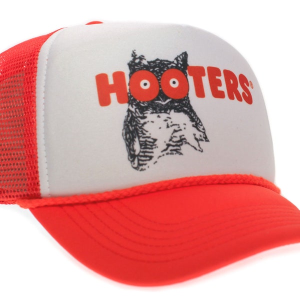 Hooters Vintage Style Truckers Hat Trucker Cap  Unisex Snapback Cap Multi Colors