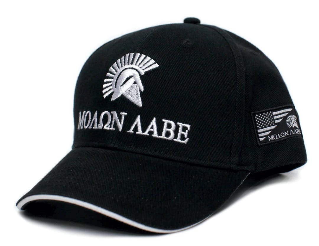 - Baseball Cap 2nd It Embroidered Labe Etsy Amendment One-size Hat Come Molon Adult Take Black and