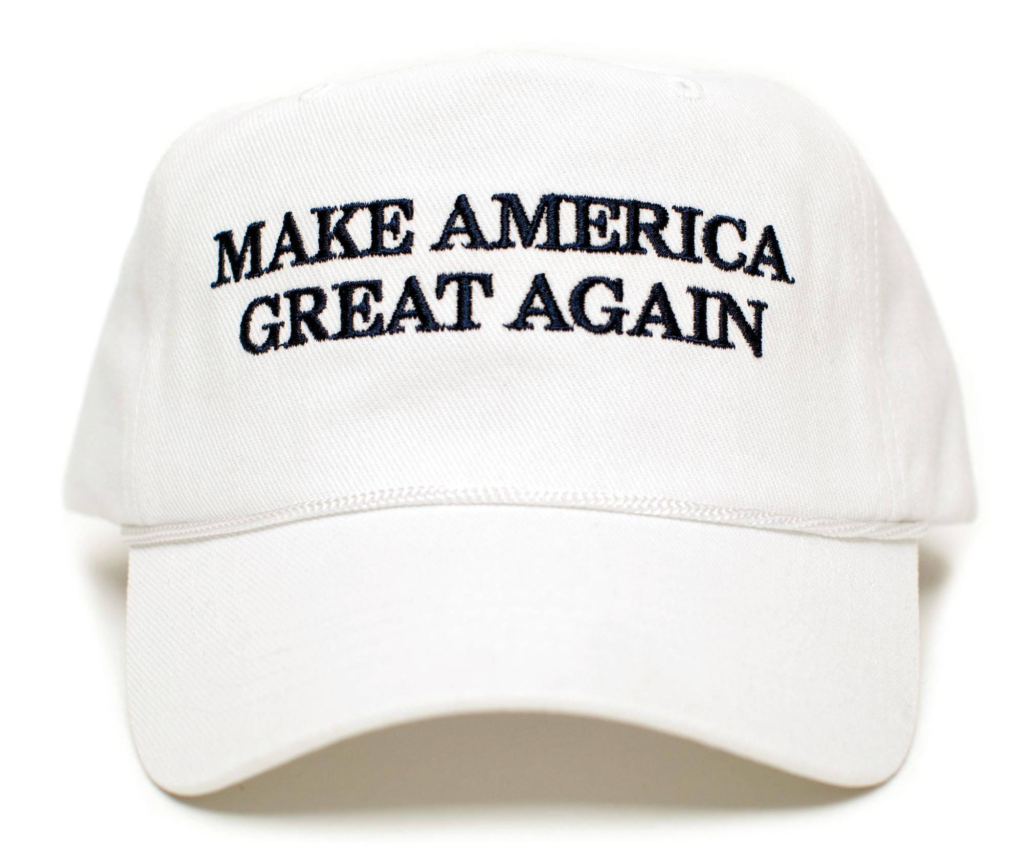 Make America Great Again White Embroidered Cloth & Braid - Etsy