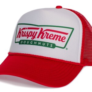 Krispy Kreme Doughnuts Trucker Hat - Etsy
