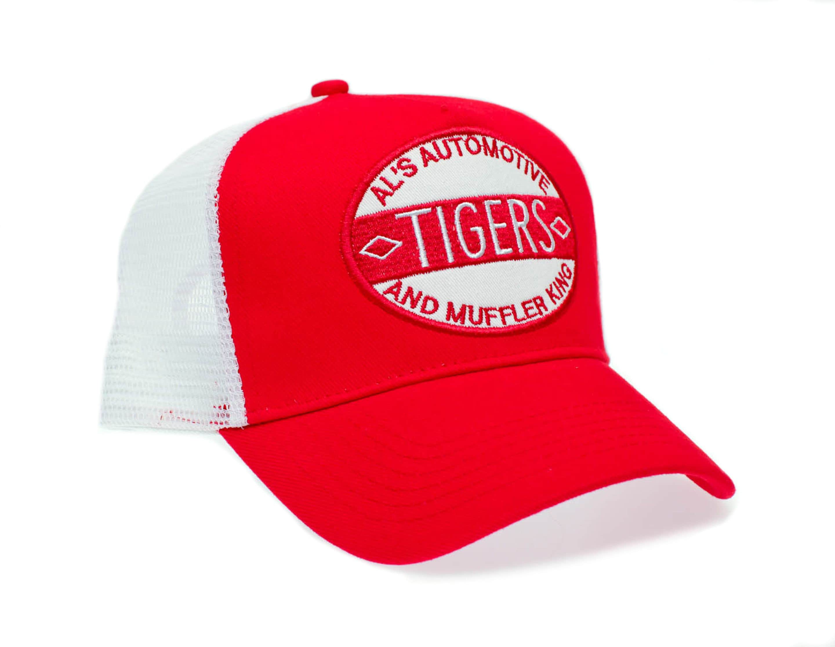 Magnum PI Al's Automotive Tigers Hat Embroidered Patch Cap 