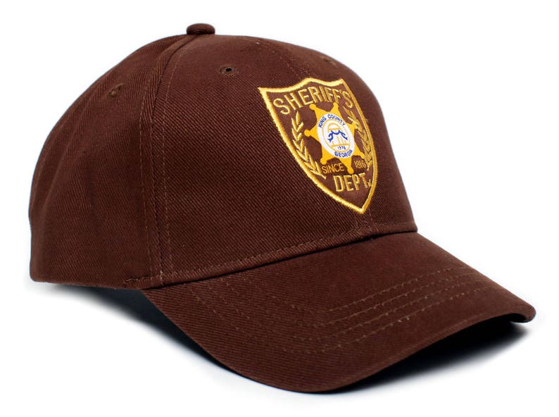 Walking Dead Hat King County Sheriff's Dept Appliqué Etsy