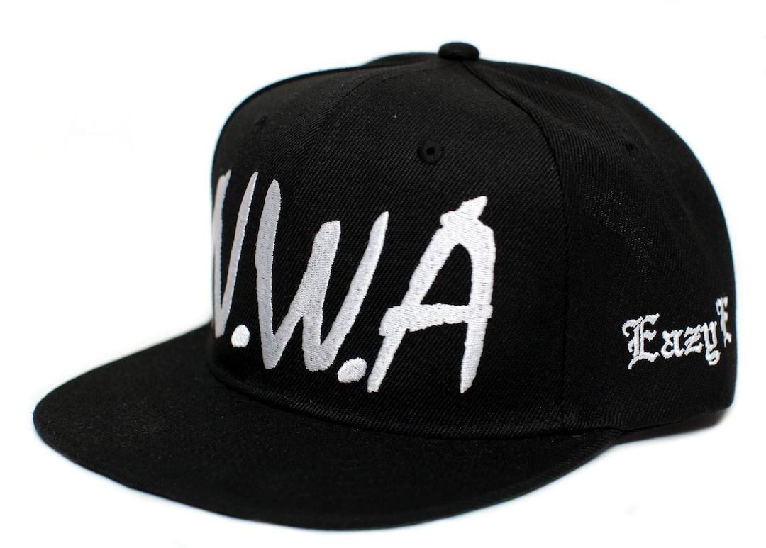 NWA New Eazy E N.W.A Vintage Flat Bill Cap Hat Snapback Unisex - Etsy