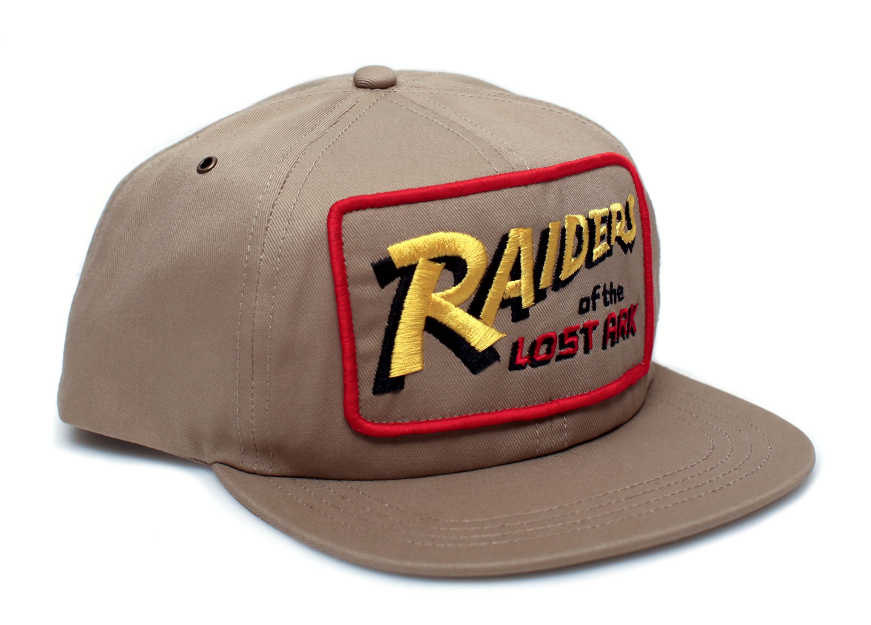 Raiders Of The Lost Ark Indiana Jones Flat Bill Hat Movie Crew Etsy