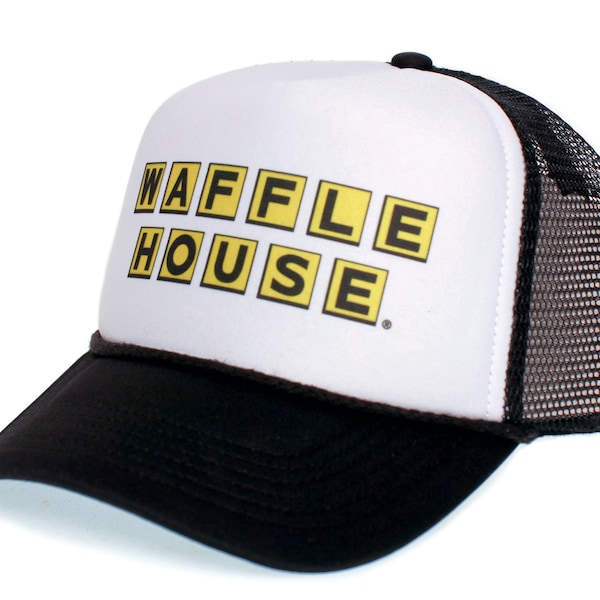 Waffle House Vintage Trucker Hat Handmade Snapback Adult One-size Multi Colors