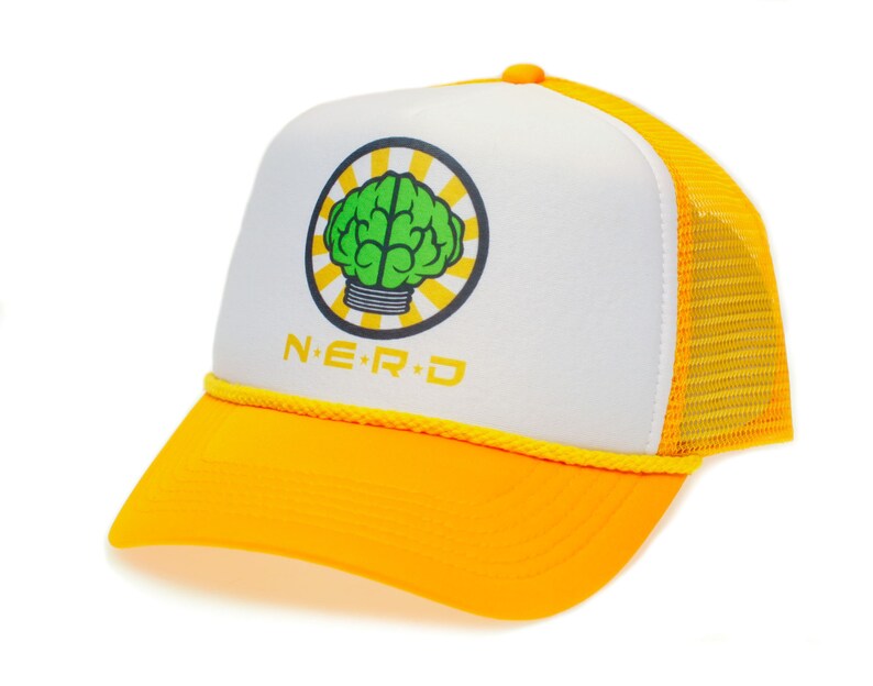 NERD NEPTUNES Trucker Hat Mesh Hat 