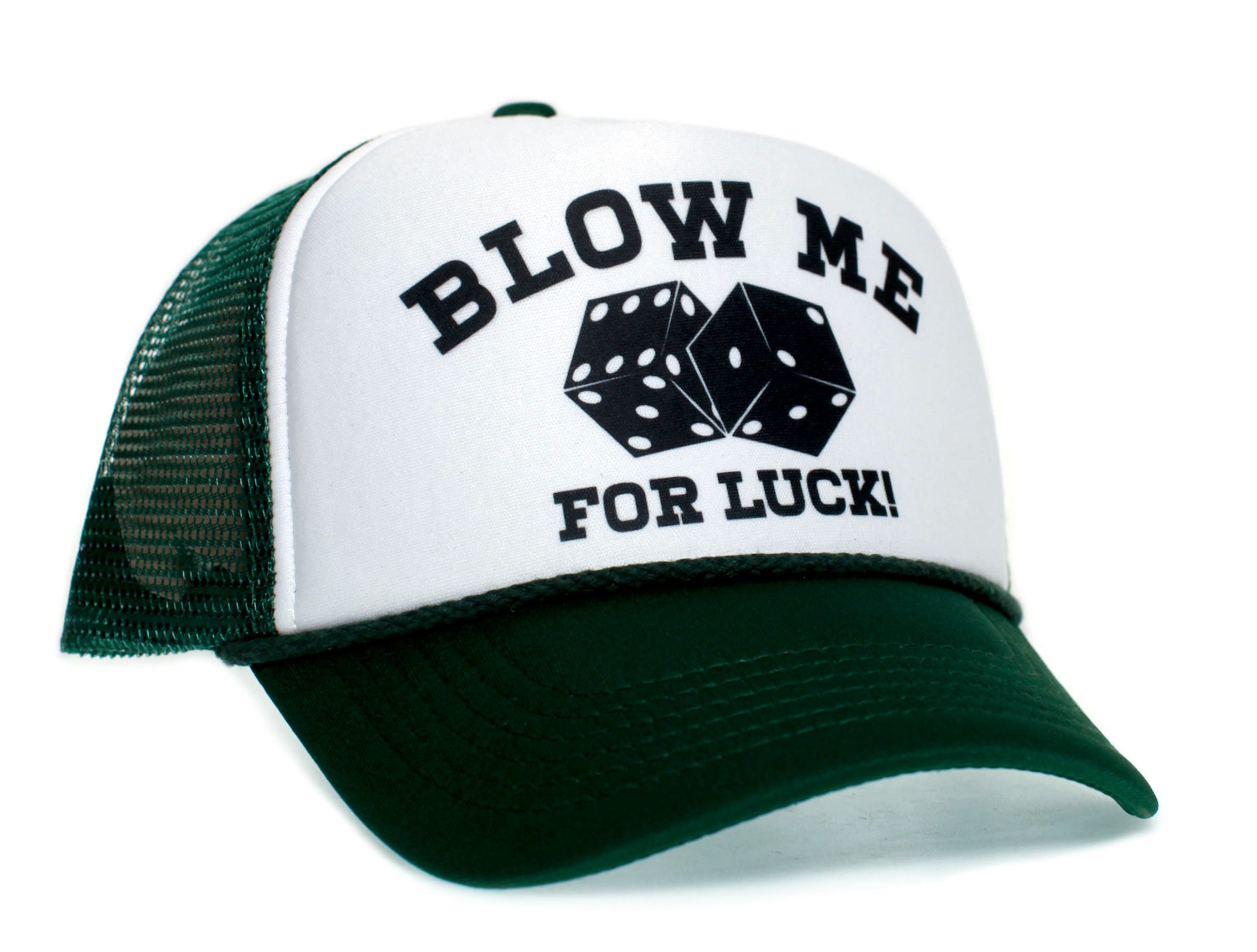 Blow Me for Luck Funny Hat Adult One-size Multi Cap 