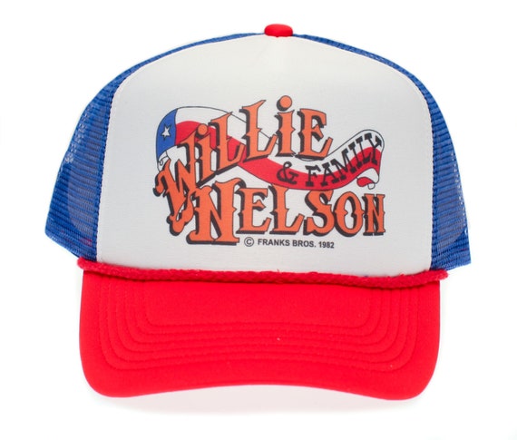willie nelson trucker hat