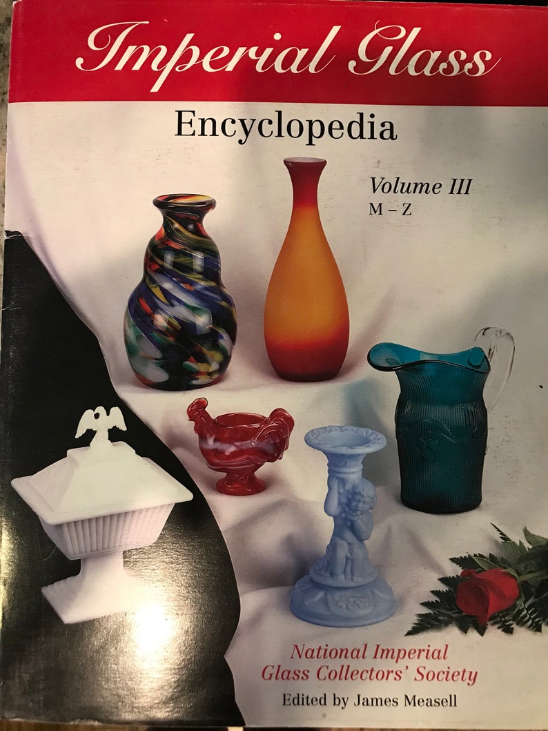 Vidrio de leche imperial vintage patrón de uva 287 jarrón ...