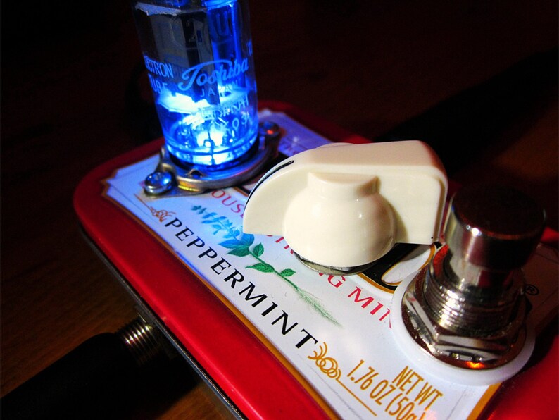 Overdrive guitar pedal in an altoids tin Etsy