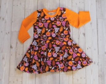 Twirly Skirt Dress.....Harvest