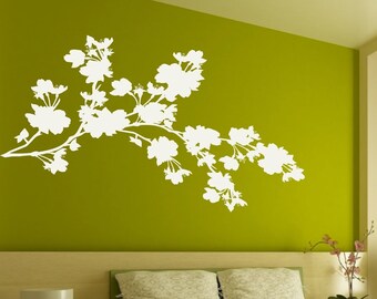 Floral Branch Wall Decals Sticker Decor Art Mural