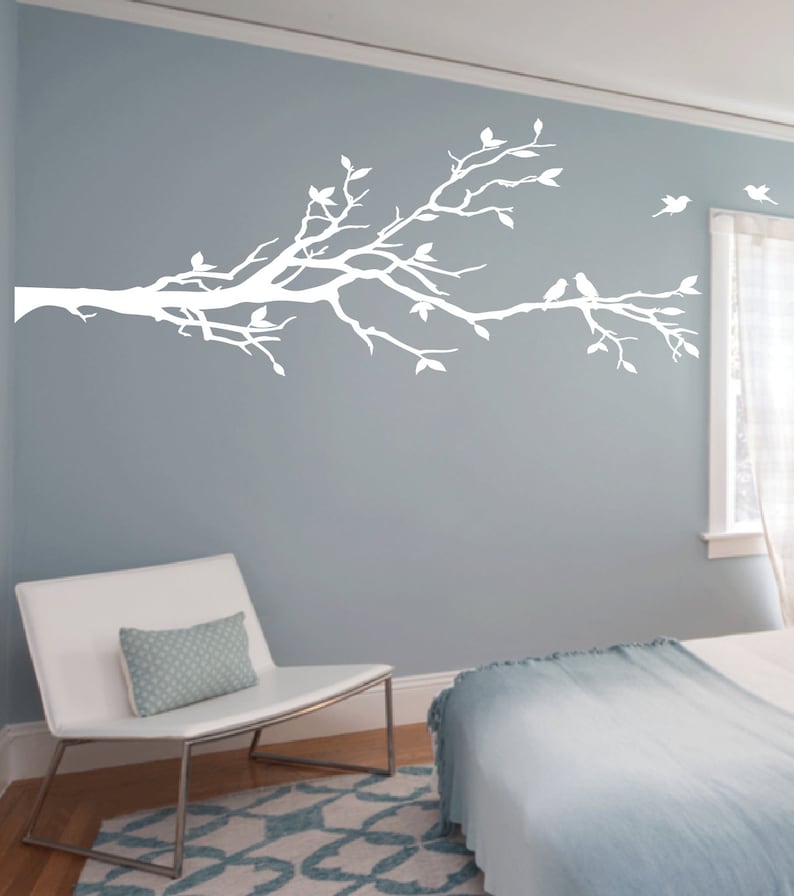 Extra Large Tree Branch Wall Decal Deco Art Sticker Mural With Etsy