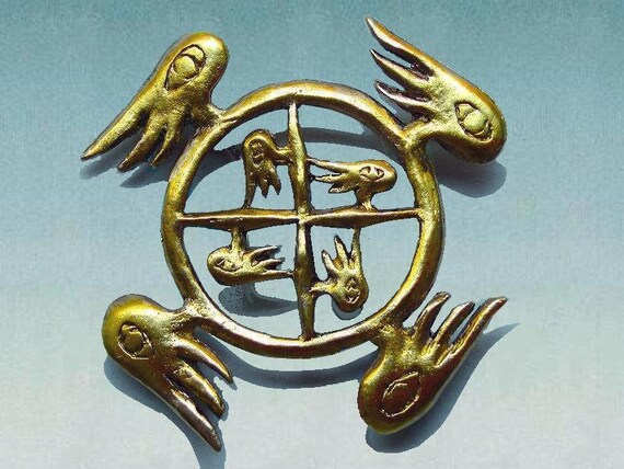 Guardian Angel Brooch Ezekiel S Wheel Celtic Jewelry Etsy Ezekiel's wheel is a claimed ufo sighting recorded in the book of ezekiel. etsy