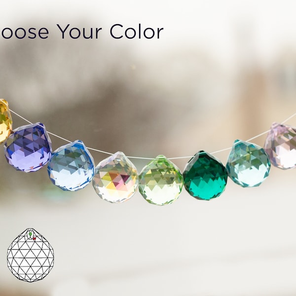 STRASS Swarovski Crystal - Chandelier Parts / Large Pendants 8558 20mm Ball Prism Suncatcher - Choose Your Color (1 Piece)