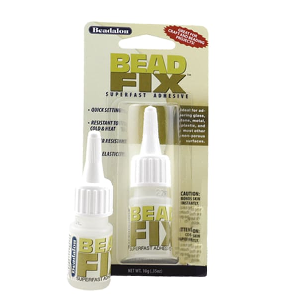 Bead Fix Glue (.35oz) - Super Fast Craft & Jewelry Glue