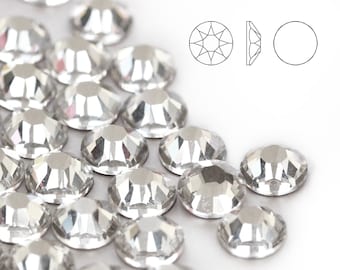 Swarovski Hot Fix Rhinestones, Style 2078, SS30 Crystal - 144 Pieces