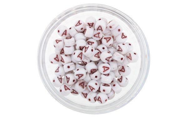 TOAOB 1440 Pezzi Perline Lettere per Braccialetti 4x7mm Nero Bianco Rotondo Acrilico Alfabeto Perle Beads e 15M Filo Elastico per Collane Bigiotteria Gioielli Fai da Te Phone Catene Portachiavi
