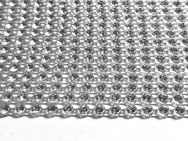 Rhinestone Plastic Banding SS8 Clear/crystal 1 Row (10 Meters ...