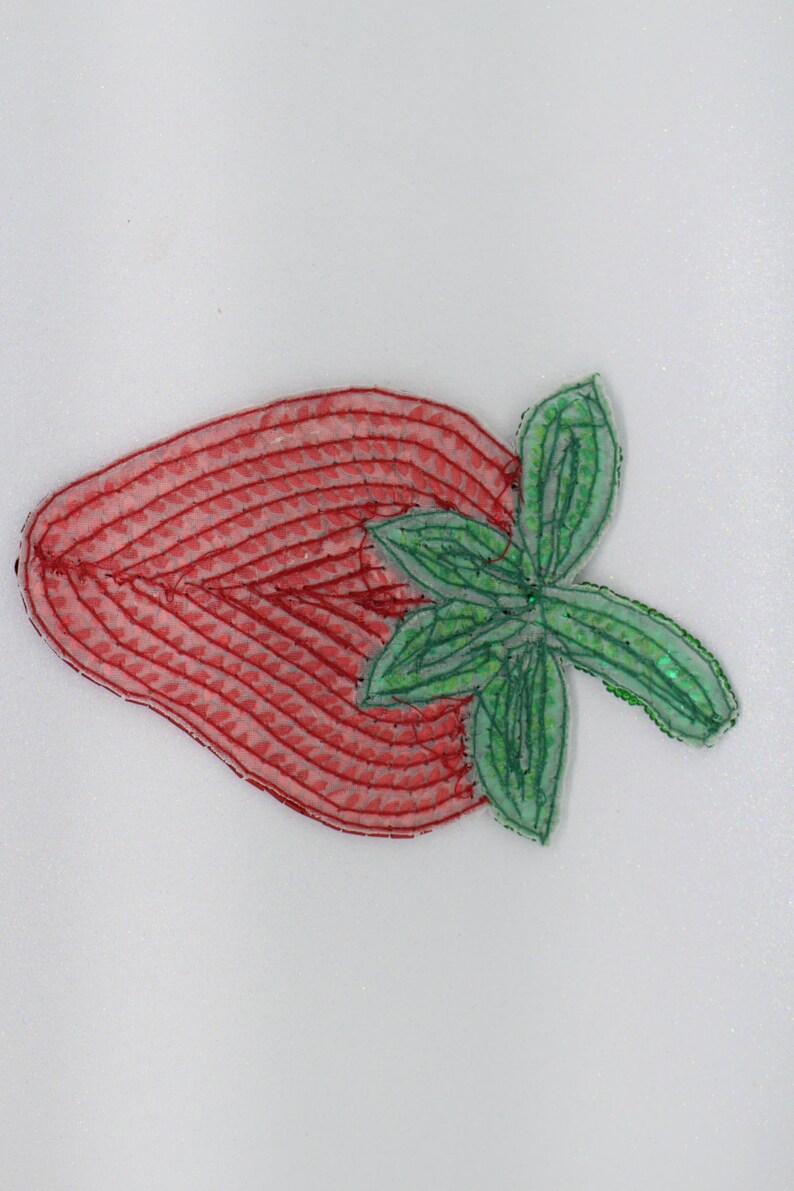 strawberry sequin