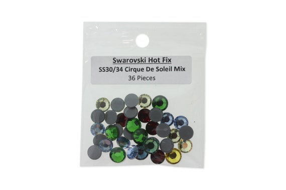 スワロフスキー　ss30 他 SWAROVSKI 《SS30》（ブルー・グリーン・イエロー系