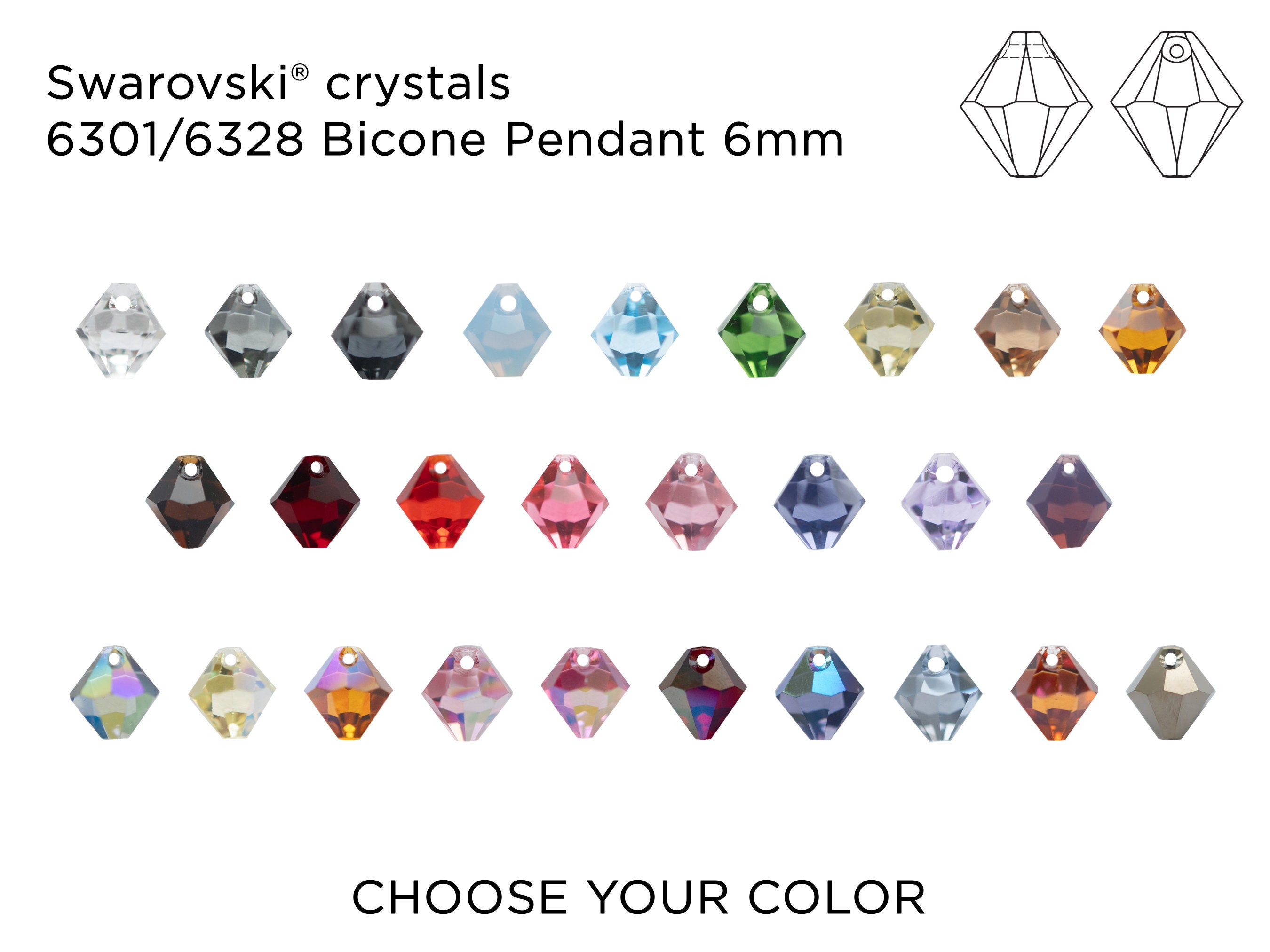 Swarovski Bicones Ireland