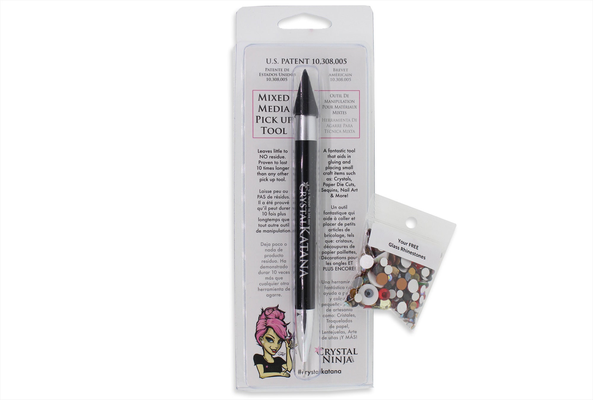 Rhinestone Pick-Up Tool | Crystalline Pick-N-Stick