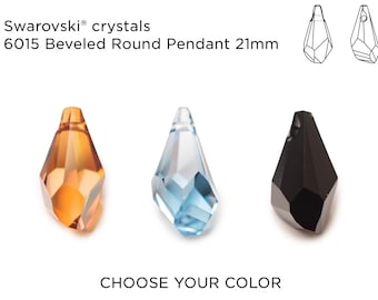 オリジナルスワロフスキー® 50 mm ゴールデンシャドウ ポリゴン