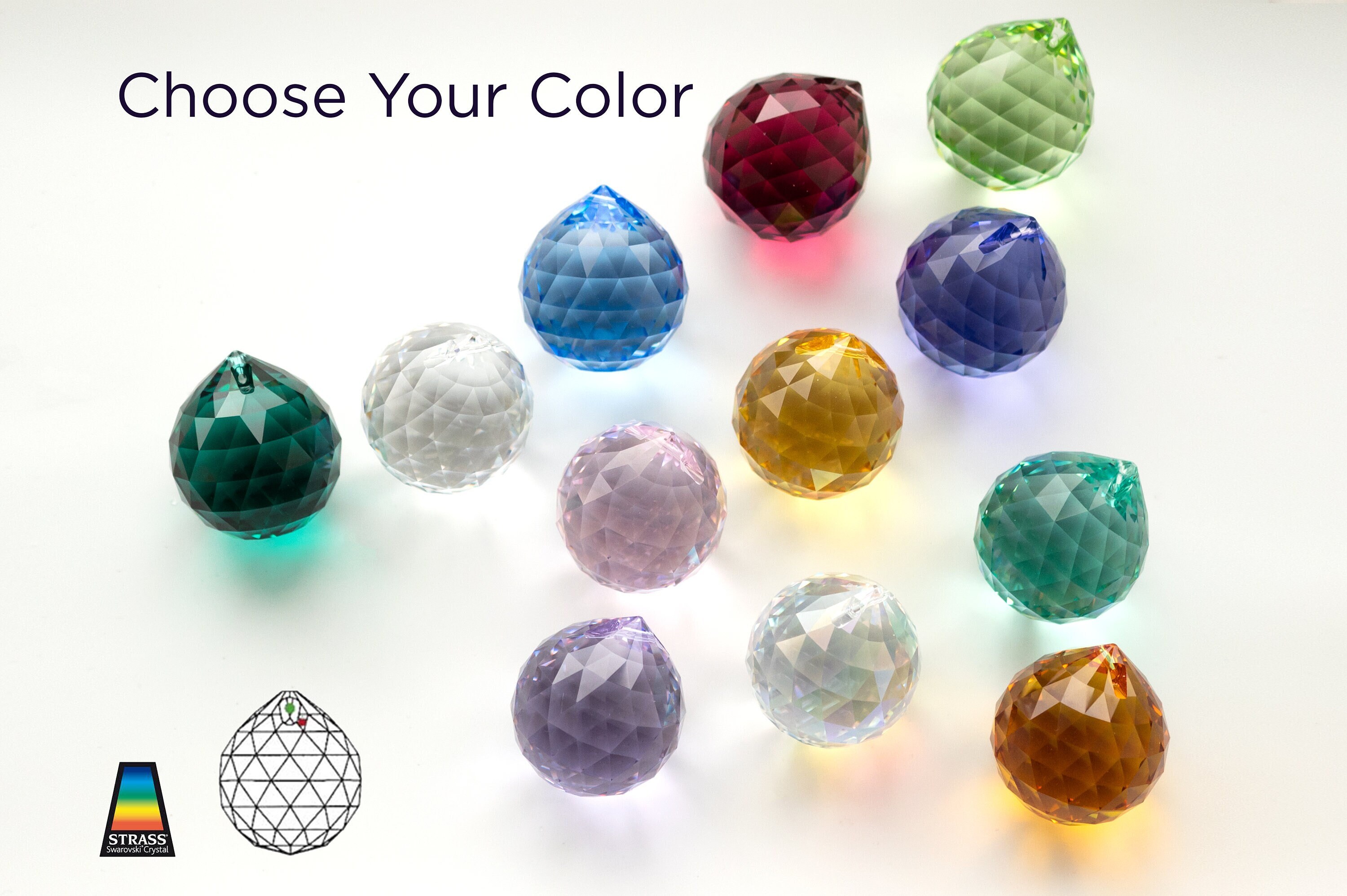 STRASS Swarovski Crystal - Chandelier Parts / Large Pendants STRASS Swarovski Crystal - Chandelier Parts / Large Pendants