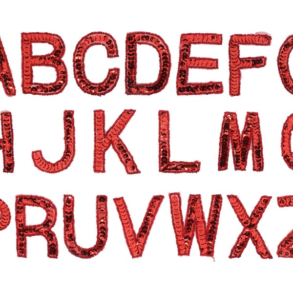 Iron on Letters - Etsy