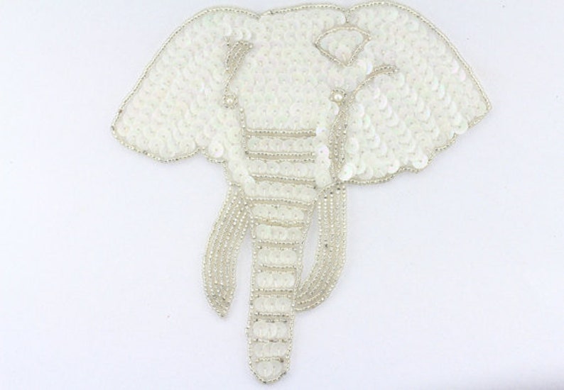 Sequin Beaded Elephant Applique 5.5quot; Sequin Beaded Elephant Applique 5.5quot;