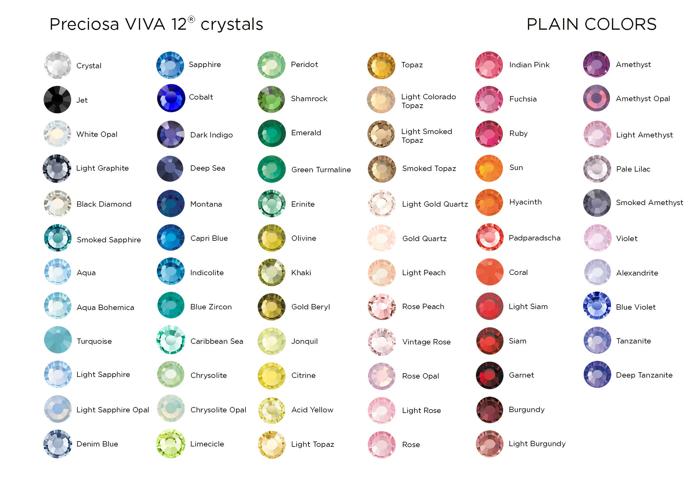 G.F.L　プレシオサ ラインストーン　VIVA12 G.F.L プレシオサ ラインストーン VIVA12 プレシオサ/ライン