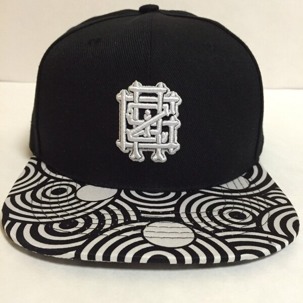 Benutzerdefinierte GRiZ B & W Snapback