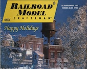 Railroad Model Craftsman Magazine, December 1997, illustrated, 129 pages, good shape, Winter Photo Diorama, Streetcar Line, Fort Collins