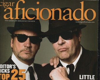 Cigar Aficionado Magazine, February, April, August, October, December 2008, good shape, Blues Brothers,  Cigars, Weekend Golfer