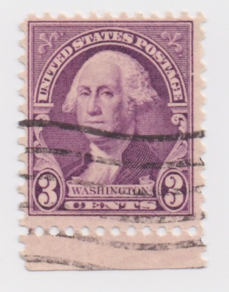 Washington 1932 US Postage Stamp 3 cent Scott 720 Etsy