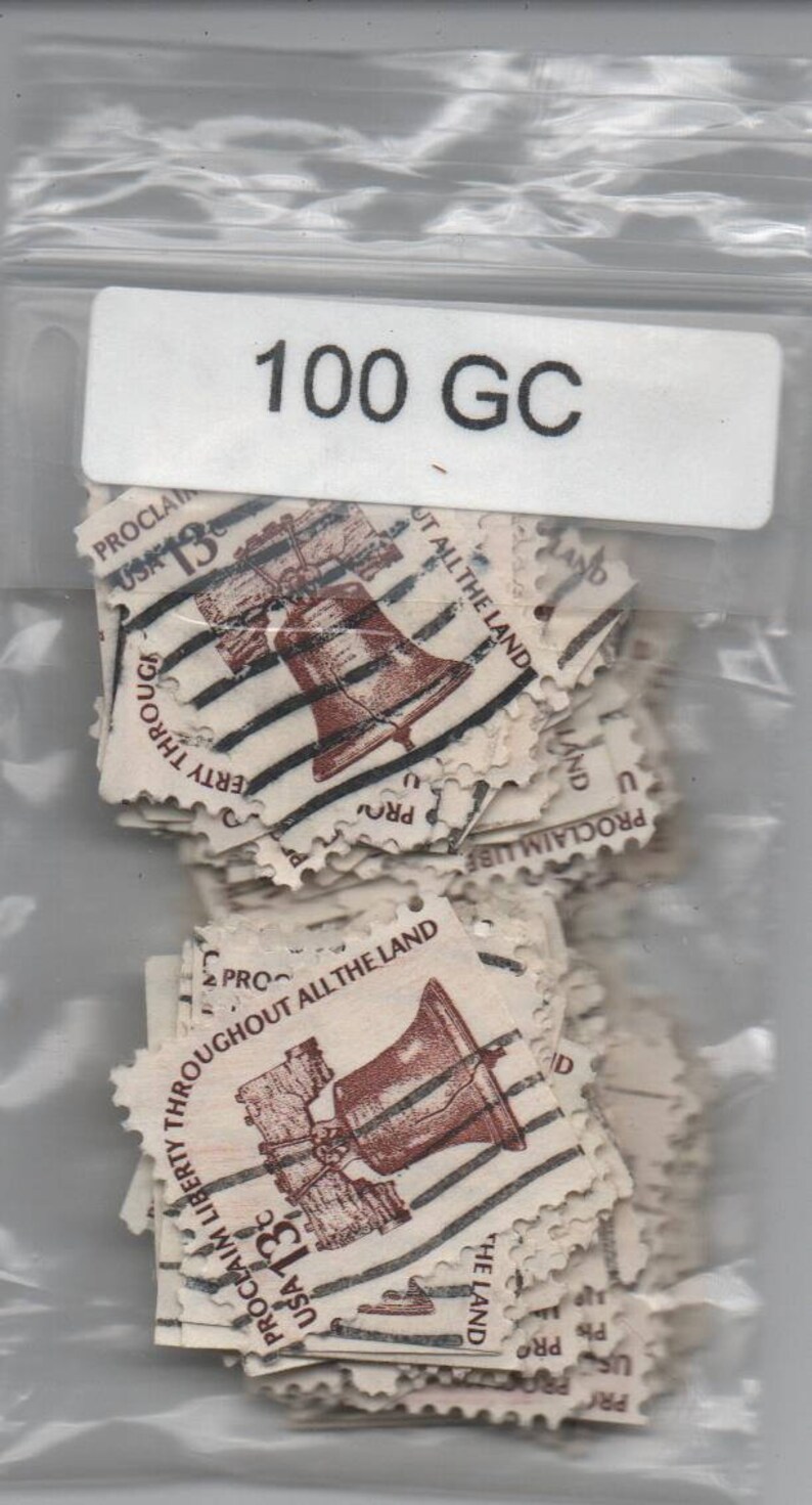 Liberty Bell Stamp United States Postage 13 Cent 1975 | Etsy