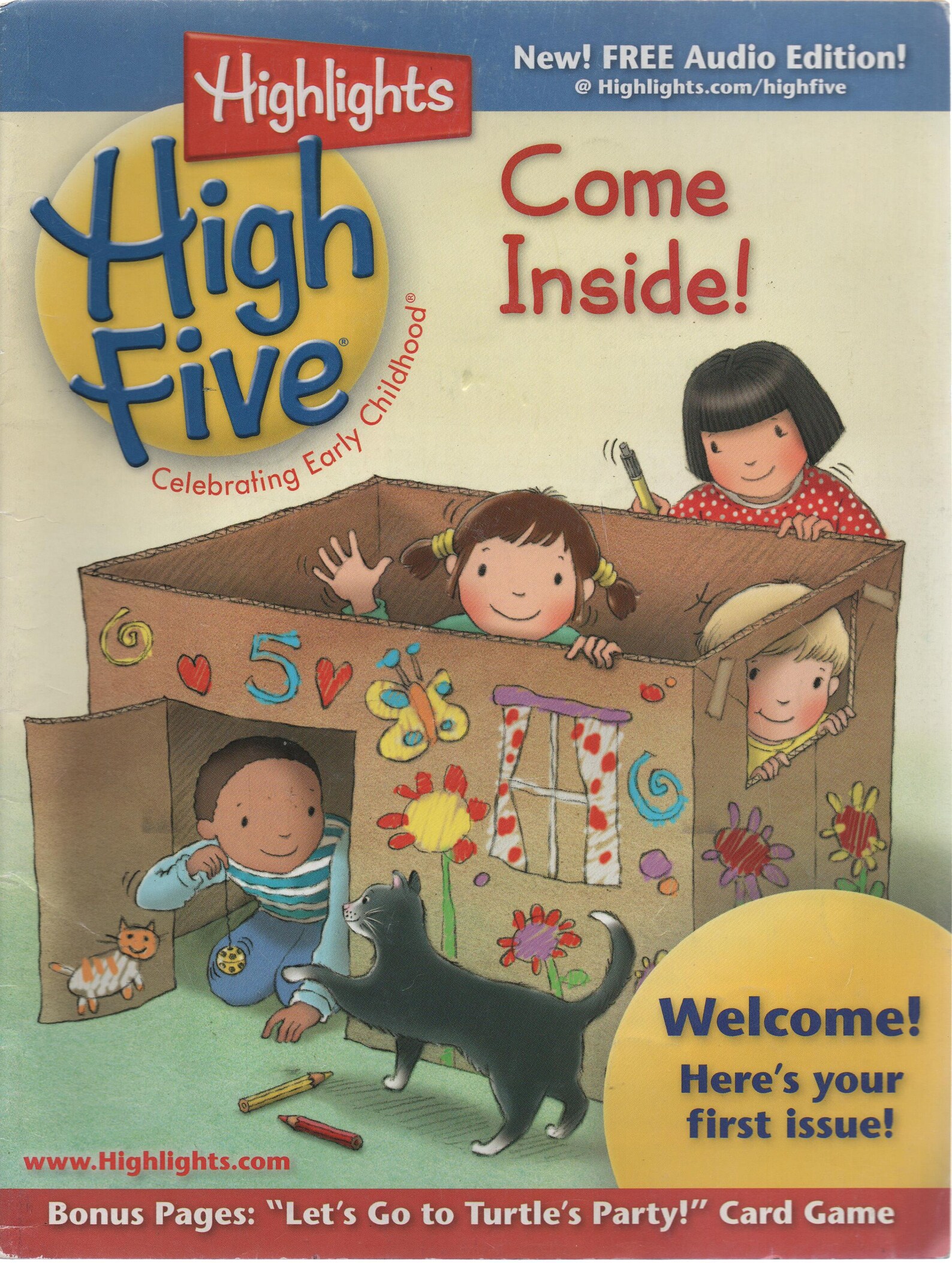 Highlights High Five Magazine January 2010 Good Shape Etsy