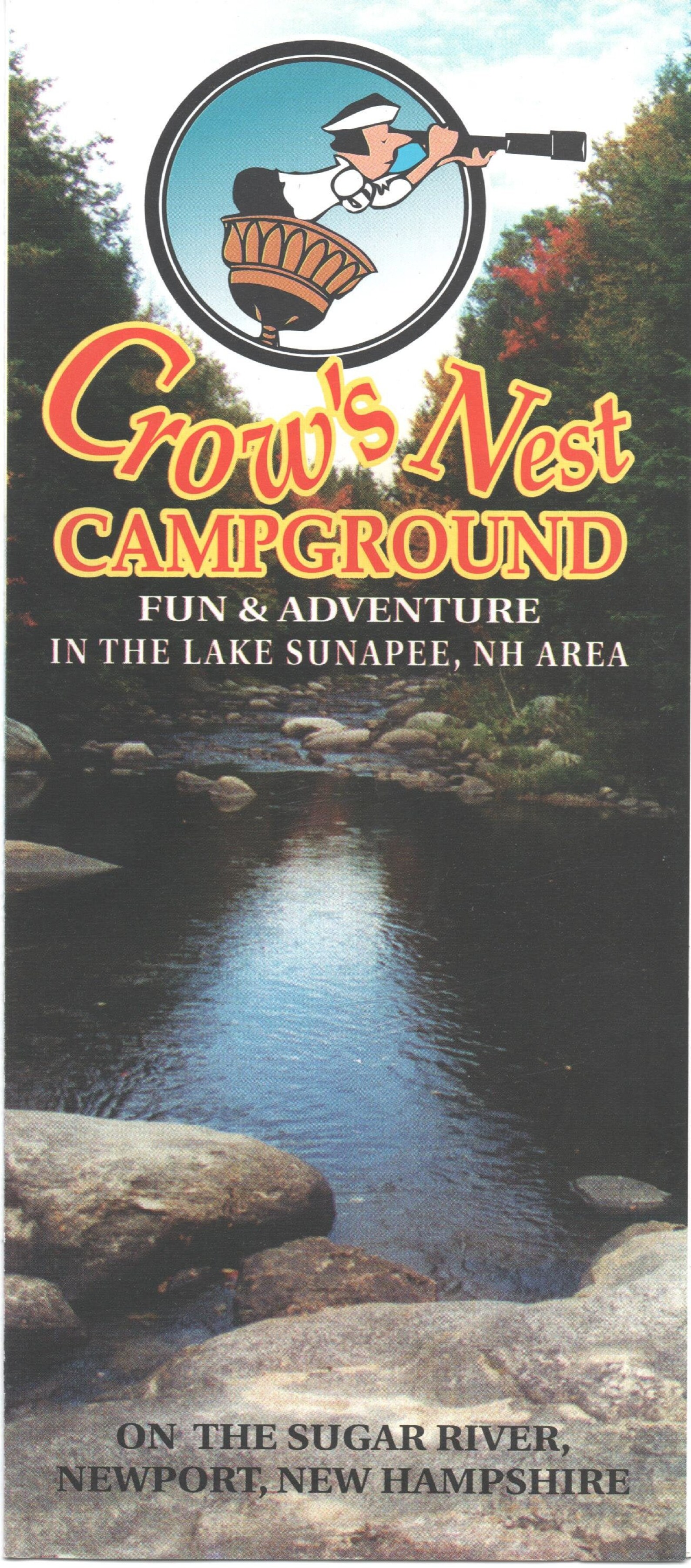 Crow's Nest Campground Newport New Hampshire 1999 Etsy