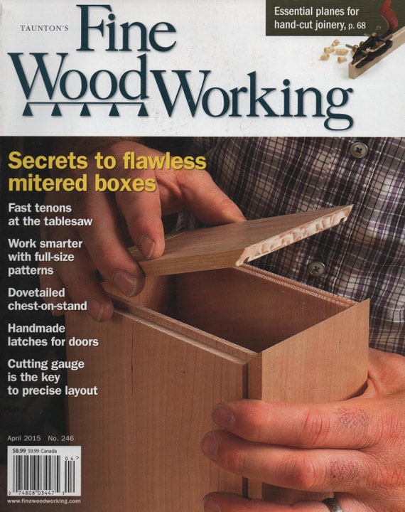 Taunton S Fine Woodworking Magazine April June August Etsy