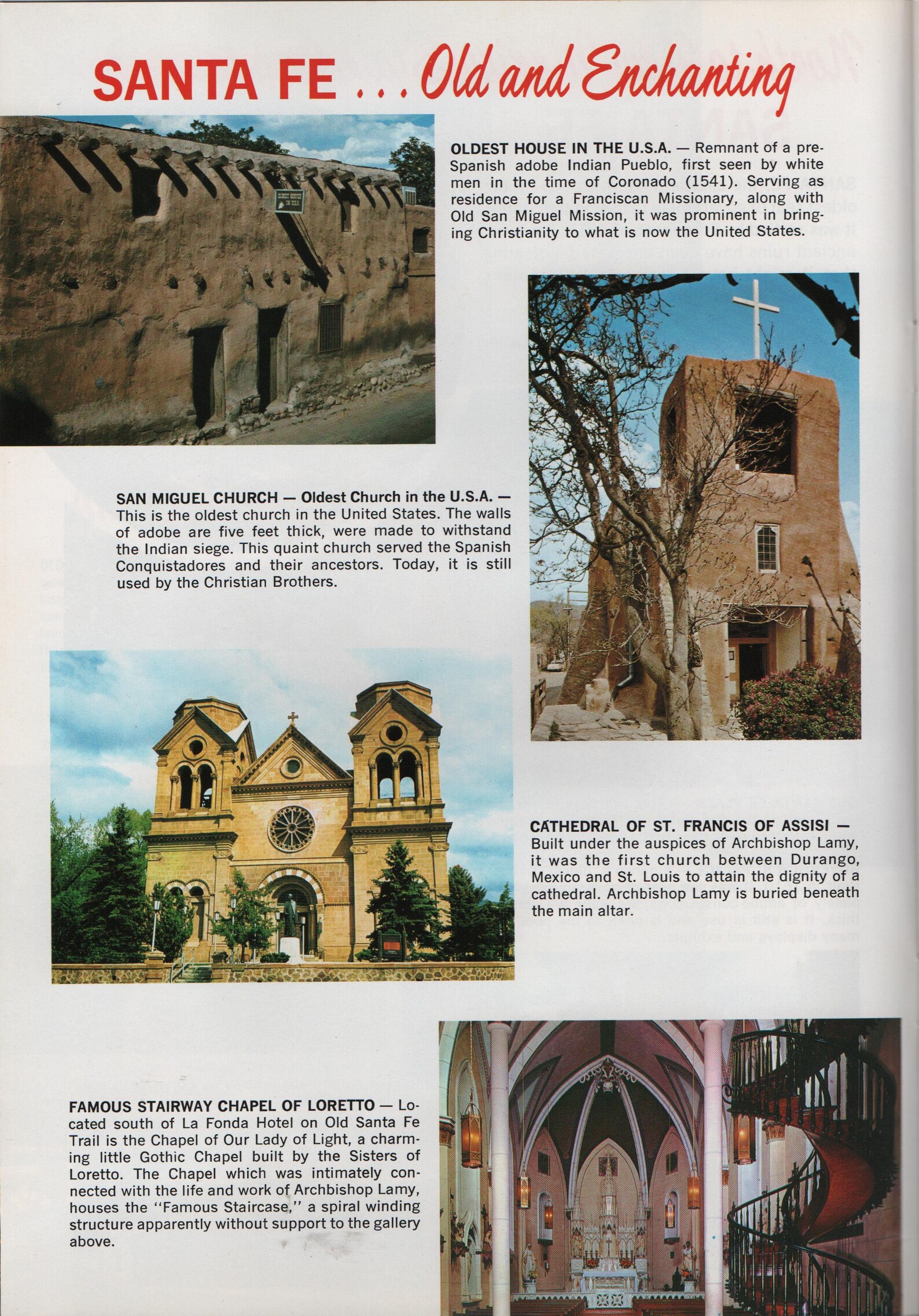 New Mexico Land of Enchantment Pictorial Guide and Detailed  Etsy