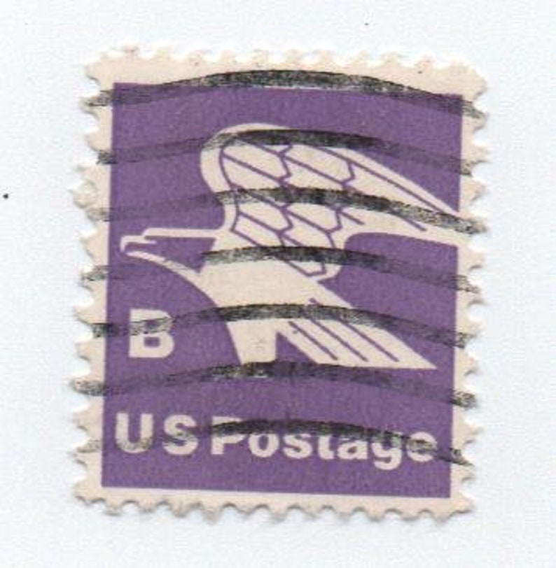Eagle Purple B stamp 1981 United States Postage Lot of 10 Etsy