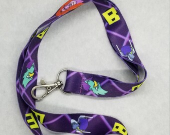 Radical cartoon band Lanyard