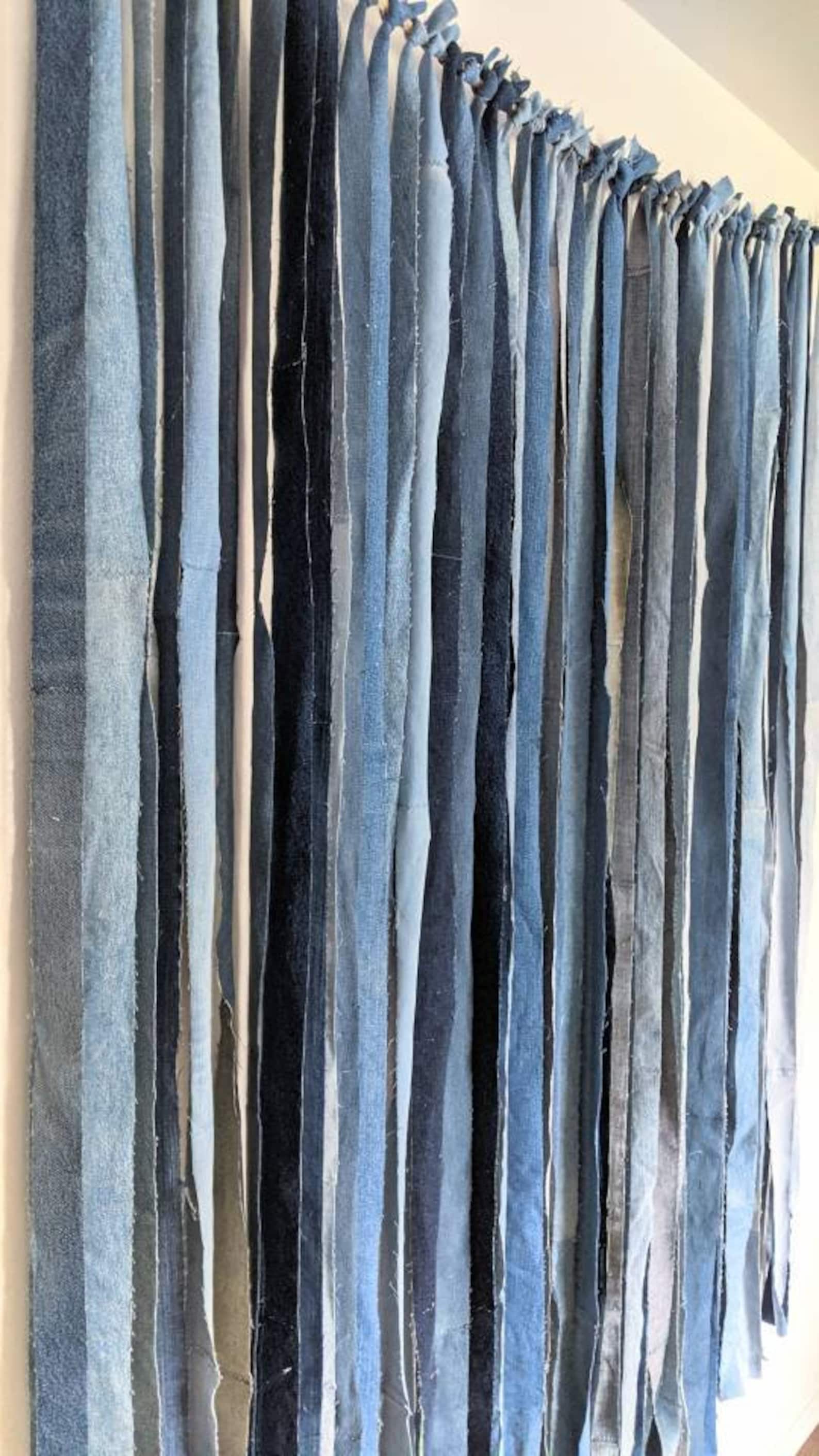 Denim Backdrop Denim Party Backdrop Denim Strips Backdrop Etsy