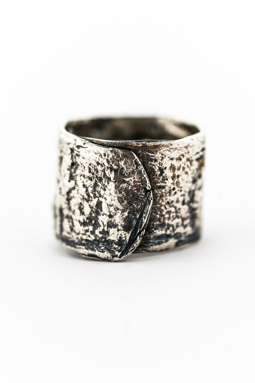 Sterling Silver Costa Rican Rolled Pod, Flexible Ring - Etsy