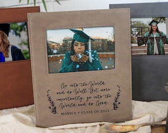 Graduation Gift for Daughter 2024 High School Picture Frame Personalized Gift for Granddaughter Grad Custom College Graduation Gift for Her