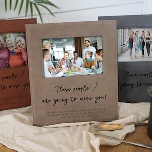 Gift for coworker - these people are going to miss you - retirement gift, new job gift, coworker departure gift going away gift  - F22