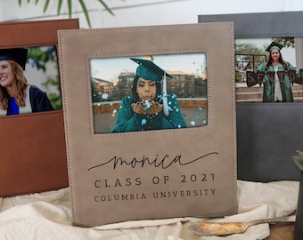 senior 2023 graduation gift for her high school graduation senior portrait frame, personalized gift for graduate college grad 036